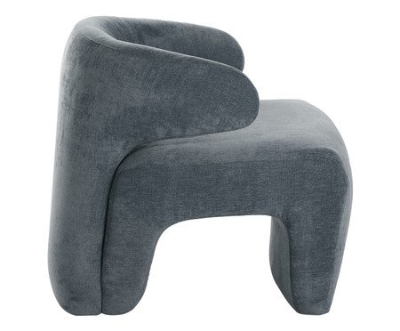 Poltrona Astra Veludo Azul | Westwing