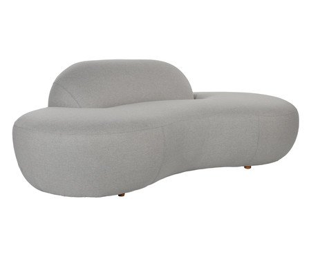 Sofá Petra em Tecido Easy Clean Cinza  II | Westwing