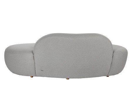 Sofá Petra em Tecido Easy Clean Cinza  II | Westwing