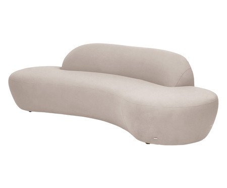 Sofá Petra em Boucle Soft Bege  III | Westwing