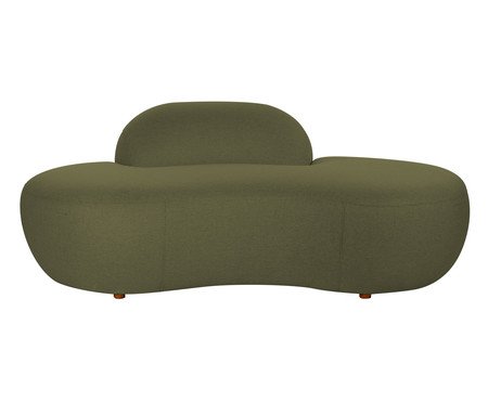 Sofá Petra em Tecido Easy Clean Verde  I | Westwing