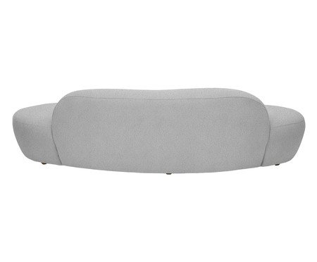 Sofá Petra em Boucle Soft Cinza  III | Westwing