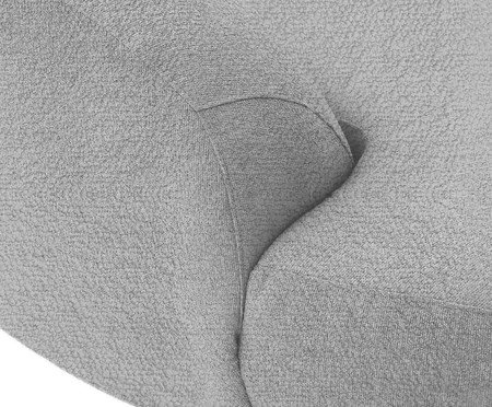Sofá Petra em Boucle Soft Cinza  III | Westwing