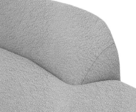 Sofá Petra em Boucle Soft Cinza  III | Westwing