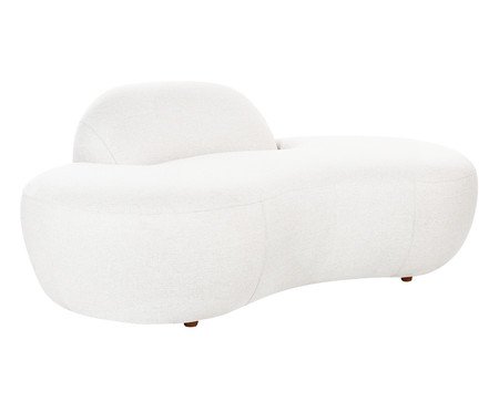 Sofá Petra em Boucle Branco  I | Westwing