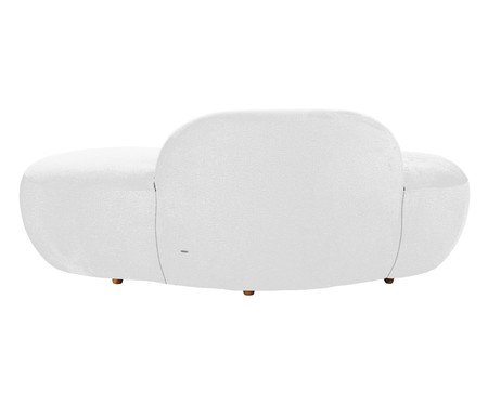 Sofá Petra em Boucle Branco  I | Westwing