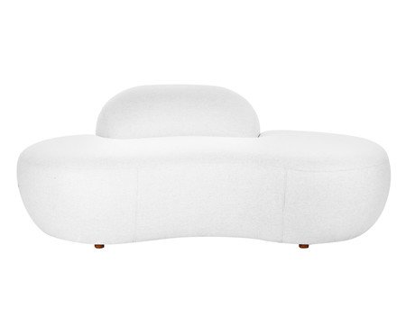 Sofá Petra em Boucle Branco  I | Westwing