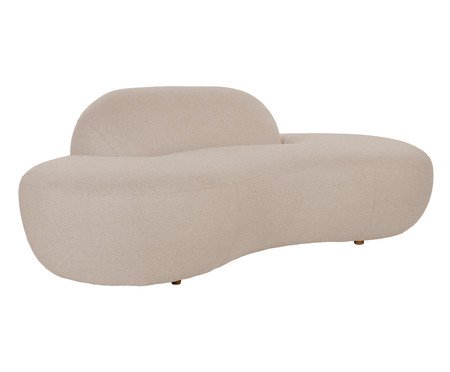 Sofá Petra em Boucle Soft Bege  II | Westwing