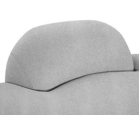 Sofá Petra em Boucle Soft Cinza  I | Westwing