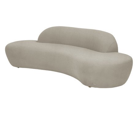 Sofá Petra em Tecido Easy Clean Bege  III | Westwing