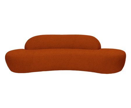 Sofá Petra em Boucle Soft Terracota  III | Westwing