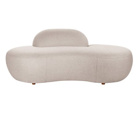 Sofá Petra em Boucle Soft Bege  I | Westwing