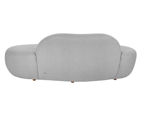 Sofá Petra em Boucle Soft Cinza  II | Westwing