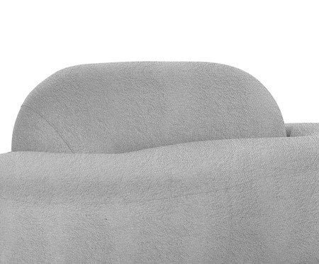 Sofá Petra em Boucle Soft Cinza  II | Westwing