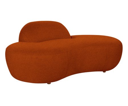 Sofá Petra em Boucle Soft Terracota  I | Westwing