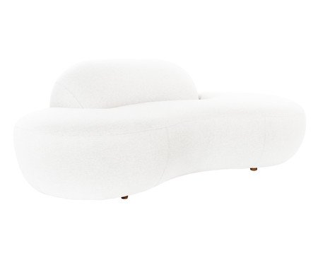 Sofá Petra em Boucle Branco  II | Westwing