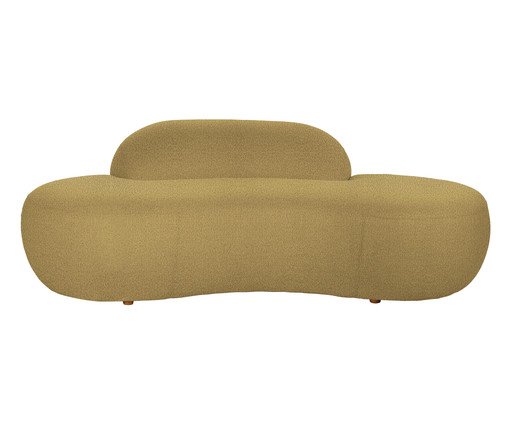 Sofá Petra em Boucle Mostarda  II, yellow | WestwingNow
