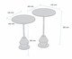 Conjunto Mesa de Canto Asti Preta, black | WestwingNow