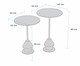 Conjunto Mesa de Canto Asti Branca, white | WestwingNow