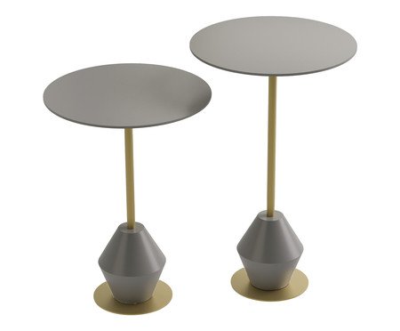Conjunto Mesa de Canto Asti Fendy | Westwing