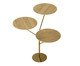 Mesa de Canto Trieste Lamina Natural de Tawari, gold | WestwingNow