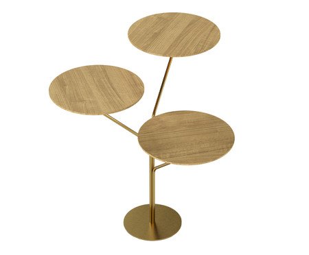 Mesa de Canto Trieste Lamina Natural de Tawari | Westwing