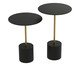Conjunto Mesa de Canto Parma Preta, black | WestwingNow