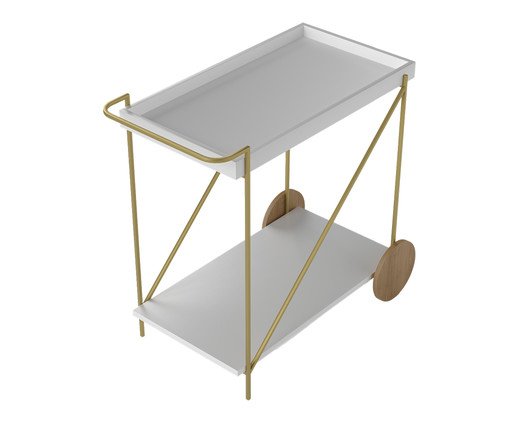 Carrinho de Bar Branco, white | WestwingNow