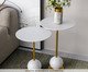 Conjunto Mesa de Canto Milão Branca, white | WestwingNow