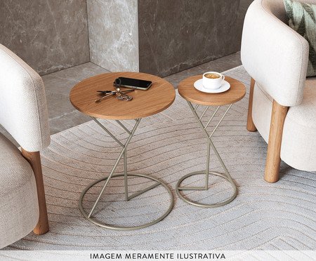 Conjunto Mesa de Apoio Candle | Westwing