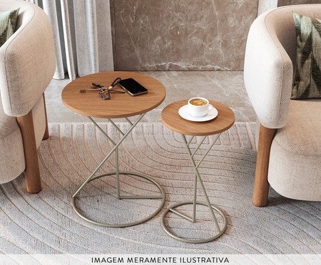 Conjunto Mesa de Apoio Candle | Westwing
