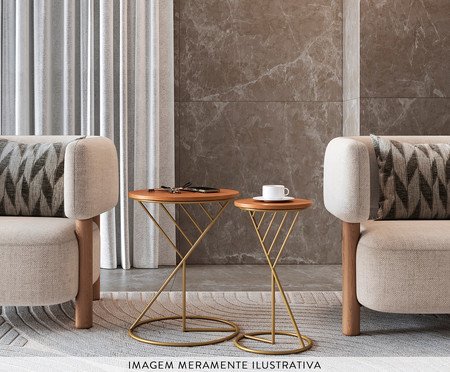 Conjunto Mesa de Apoio Candle | Westwing