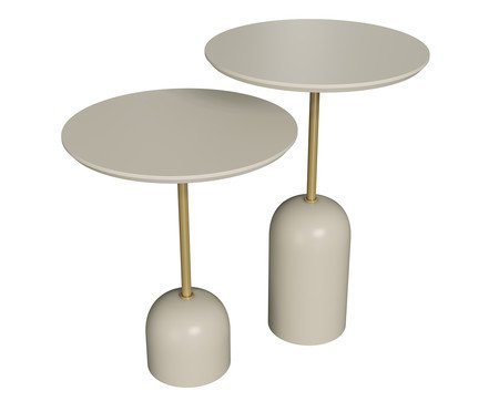 Conjunto Mesa de Canto Bolsano Fendy | Westwing