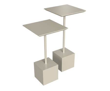 Conjunto Mesa de Canto Capri Fendy | Westwing
