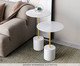 Conjunto Mesa de Canto Parma Branca, white | WestwingNow