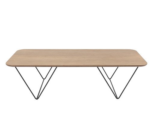 Mesa de Centro Veneza Média, brown | WestwingNow