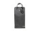 Porta-Garrafa em Couro Duplo Preto - 18,5X39X10cm, Preto | WestwingNow