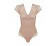 Body Modelador em Renda e Microfibra Bege Ballet, Bege | WestwingNow