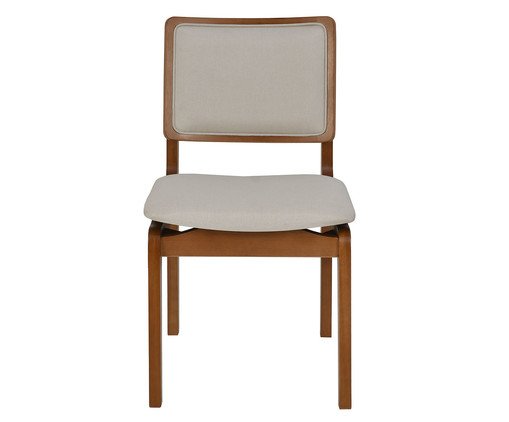 Cadeira Alana Pitanga - Bege Claro, wood pattern | WestwingNow