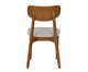 Cadeira Catarina Pitanga - Off-White, wood pattern | WestwingNow