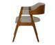 Cadeira Sylvia com Braços Pitanga - Bege, wood pattern | WestwingNow