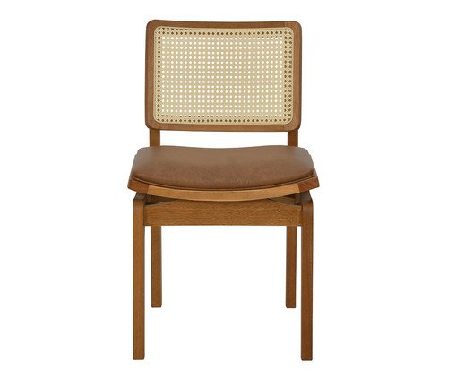 Cadeira Ayla Pitanga - Marrom, wood pattern | WestwingNow