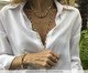 Choker Ritmo Ouro 18K - Nude, gold | WestwingNow