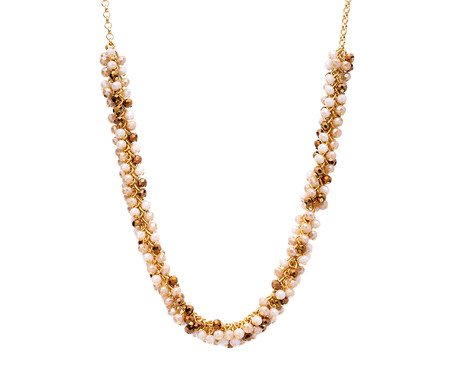 Choker Ritmo Ouro 18K - Nude | Westwing
