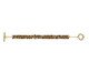 Pulseira Ritmo Ouro 18K - Bronze Metalizado, gold | WestwingNow