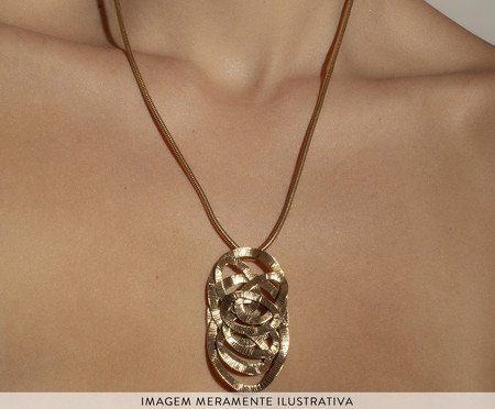 Colar Encanto - Ouro Vintage | Westwing