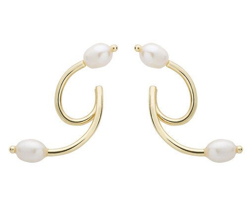 Brinco Bel Mini - Ouro 18K, gold | WestwingNow