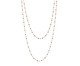 Colar Ritmo Duplo Ouro 18K - Nude, gold | WestwingNow