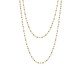 Colar Ritmo Duplo Ouro 18K - Bronze Metalizado, gold | WestwingNow