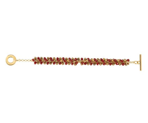 Pulseira Ritmo Ouro 18K - Cherry, gold | WestwingNow